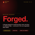Forged: The 30-Day Blueprint to Build the Body, Mind, and Drive of a Mythical Man